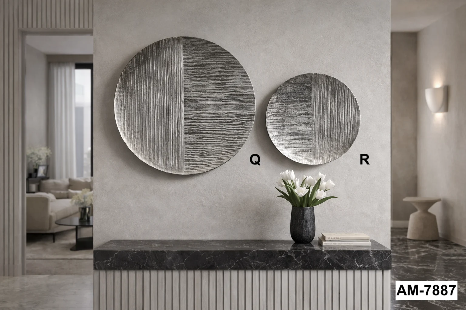 Minimalist Geometric Walls Design 3